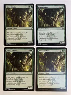 4x Mtg Masters 25 Kavu Climber NM Magic Karte Magic The Gathering - Image 1