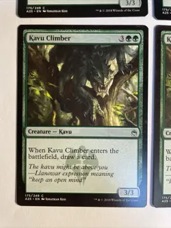 4x Mtg Masters 25 Kavu Climber NM Magic Karte Magic The Gathering - Image 2