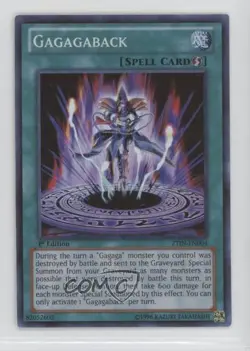 Gagagaback 1st Ed. YuGiOh Zexal Collection Tin #ZTIN-EN004 00jz - Image 1