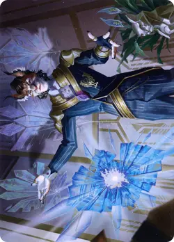 🧙Kros, Defense Contractor 44/81 Art Series SNC Streets Of New Capenna MTG - Image 1