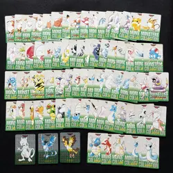 Set of 73 Pokemon monsters collection green Prism Bandai Carddass Vending - Image 2