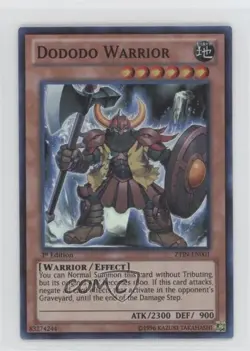 Dododo Warrior 1st Ed. YuGiOh Zexal Collection Tin #ZTIN-EN001 gl9 - Image 1
