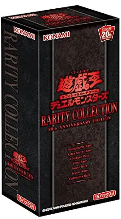 82018 YuGiOh OCG THE RARITY COLLECTION Booster Box 20th Anniv. JP 4988602170467 - Image 1