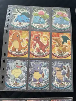 Pokemon Topps Series 1 1999 Complete Set 85/90 2 Holo Blue Label🔵✅ - Image 1