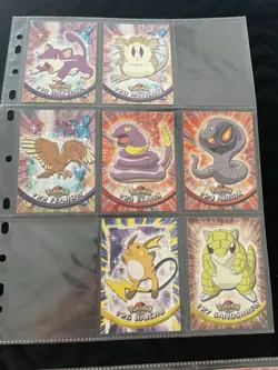 Pokemon Topps Series 1 1999 Complete Set 85/90 2 Holo Blue Label🔵✅ - Image 3