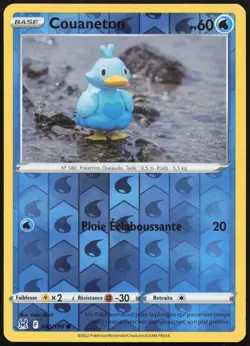 Carte Pokemon Couaneton 046/196 Reverse Origine Perdue Francais - Image 1