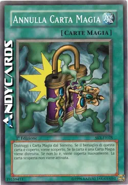ANNULLA CARTA MAGIA • (De-Spell) • Comune • SKE IT028 • 1Ed • Yugioh! ANDYCARDS - Image 1