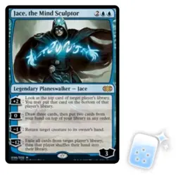 JACE, THE MIND SCULPTOR Double Masters Planeswalker Magic MTG MINT CARD - Image 1