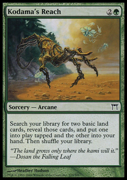 MTG: Kodama's Reach - Champions of Kamigawa - Magic Card - Image 1