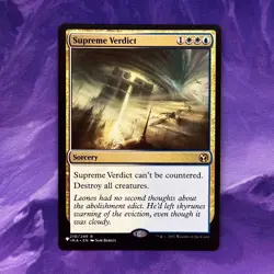 Supreme Verdict IMA 210 SLD Secret Lair 20 Ways To Win Commander MTG Magic Card - Image 1
