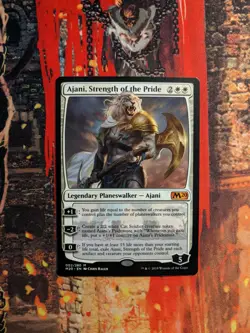 MTG Card : (1x) Ajani, Strength of the Pride (Core Set 2020) - Image 1