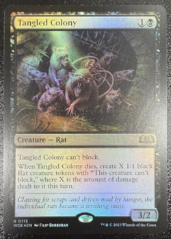 mtg magic Tangled Colony FOIL ENGLISH Colonie emmelee wilds eldraine - Image 1