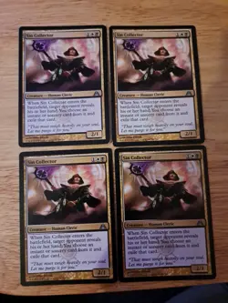 MTG - 4x Sin Collector - Dragon's Maze - Image 1