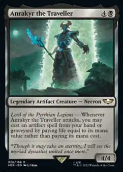 Anrakyr the Traveller ~ Commander: Warhammer 40,000 [ NearMint ] [ Magic MTG ] - Image 1
