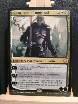 Sorin, Lord of Innistrad - Lost Caverns of Ixalan - Mythic - NM (see pics) MTG - Image 1