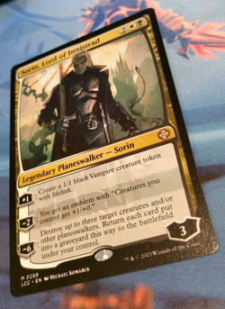 Sorin, Lord of Innistrad - Lost Caverns of Ixalan - Mythic - NM (see pics) MTG - Image 3