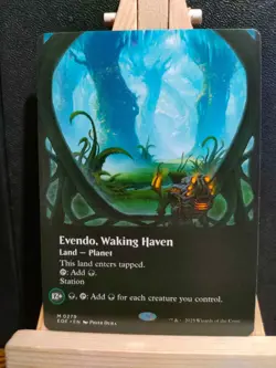 Evendo, Waking Haven (Borderless) Edge of Eternities - Mythic- NM (See pics) MTG - Image 1