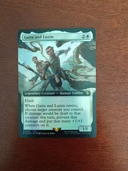 Gatta and Luzzu (Foil, Extended Art) 0134 MTG FINAL FANTASY Commander Magic - Image 1