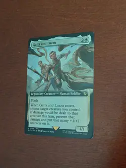 Gatta and Luzzu (Foil, Extended Art) 0134 MTG FINAL FANTASY Commander Magic - Image 2