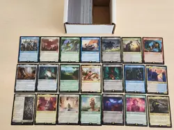 MTG Lord of the Rings 240 card lot Common/Uncommon + Rare/Mythic -Lightly Played - Image 1
