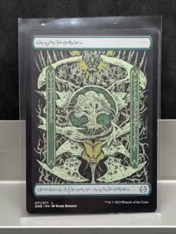 Forest 271/271 Phyrexian FULL ART X1 LP Phyrexia all will be One MTG - Image 1