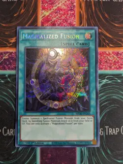 Yu-Gi-Oh! Magicalized Fusion MP20-EN245 1st Edition Prismatic Secret Rare NM - Image 1