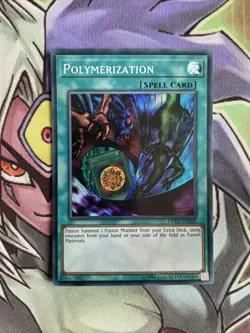 DPYG-EN020 Polymerization Super Rare UNL Edition NM Yugioh Card - Image 1