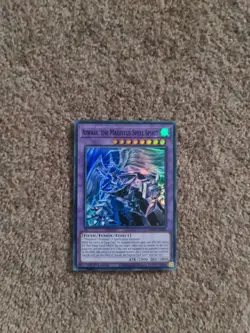 GEIM-EN005 Aiwass, the Magistus Spell Spirit Super Rare 1st Edition Mint YuGiOh - Image 1