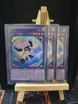 Magistus Chorozo ×3 - SUDA-EN100 - Super Rare - 1st Edition - YuGiOh - Image 1