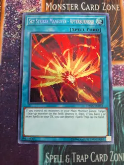 Yu-Gi-Oh! Sky Striker Maneuver - Afterburners! DASA-EN031 Secret Unlimited NM - Image 1