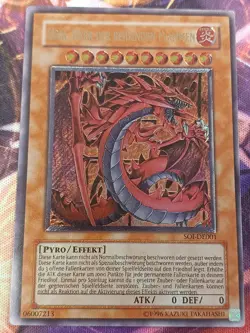 Uria, Lord Of The Raging Flames SOI-EN001 Ultimate Rare German EX-NM YUGIOH - Image 1