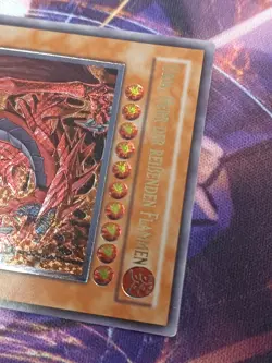 Uria, Lord Of The Raging Flames SOI-EN001 Ultimate Rare German EX-NM YUGIOH - Image 4
