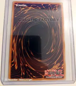 YUGIOH ROTA-EN000 Ultimate Dragon of Pride and Soul Quarter Century Secret Rare - Image 3