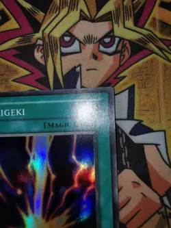Raigeki lob-e042 1st Edition (NM) Super Rare Yu-Gi-Oh! - Image 2