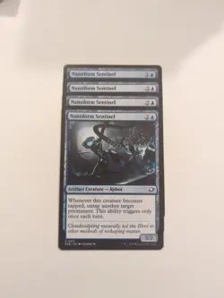 (4) Nanoform Sentinel *PLAYSET* Edge Of Eternities Regular NM MTG - Image 1