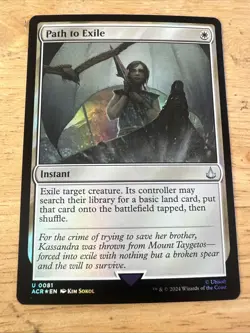 FOIL Path to Exile ~ Assassin's Creed [ NM ] [ MTG ] - Image 1