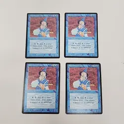 Lot of 4 Vintage Magic The Gathering MTG The Dark Apprentice Wizard 1994 NM/M - Image 1