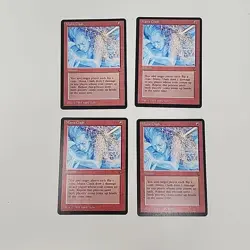 Lot of 4 Vintage Magic The Gathering MTG The Dark Mana Clash 1994 NM/M - Image 1