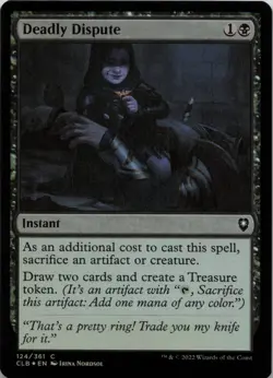 Deadly Dispute - FOIL - C Commander Legends: Battle for Baldur's Gate 124 - MTG - Image 1