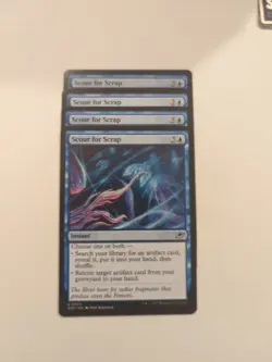 (4) Scour For Scrap *PLAYSET* Edge Of Eternities Regular NM MTG - Image 1