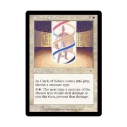 WOTC MtG Onslaught Circle of Solace (R) (Foil) NM - Image 1