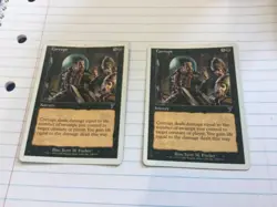 2x corrupt MTG Magic the gathering - Image 1