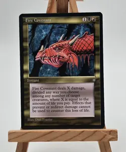 Fire Covenant Ice Age Magic Karte MTG englisch (Feuriges Abkommen) - Image 1