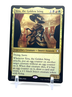 Xira, the Golden Sting #048/048 - FOIL - Dominaria United Commander - MTG - Image 1