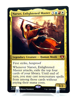Narset, Enlightened Master #931 Commander Masters - MTG - Magic The Gathering - Image 1