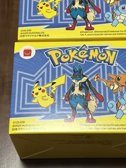 2025 McDonald’s Japan x Pokemon /Complete Toy Set of 4 ( NO CARD ) - Image 2