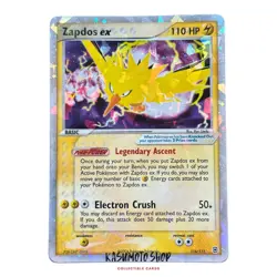 Pokemon Cards Zapdos EX 116/112 Holo Ultra Rare 2004 FireRed LeafGreen ENG - Image 1