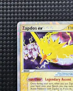 Pokemon Cards Zapdos EX 116/112 Holo Ultra Rare 2004 FireRed LeafGreen ENG - Image 3