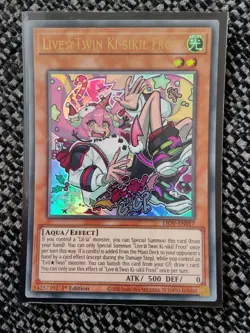 LIOV-EN017 Live Twin Ki-sikil Frost Ultra Rare 1st Edition YuGiOh - MINT - Image 1