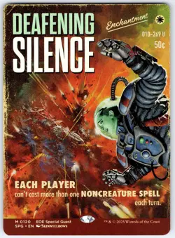 Deafening Silence - Edge Of Eternities - Special Guests MTG Magic the Gathering - Image 1